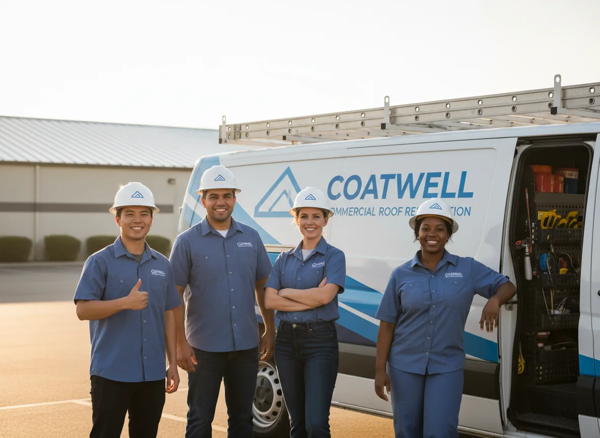 Commercial roof coating company in Brock, NE